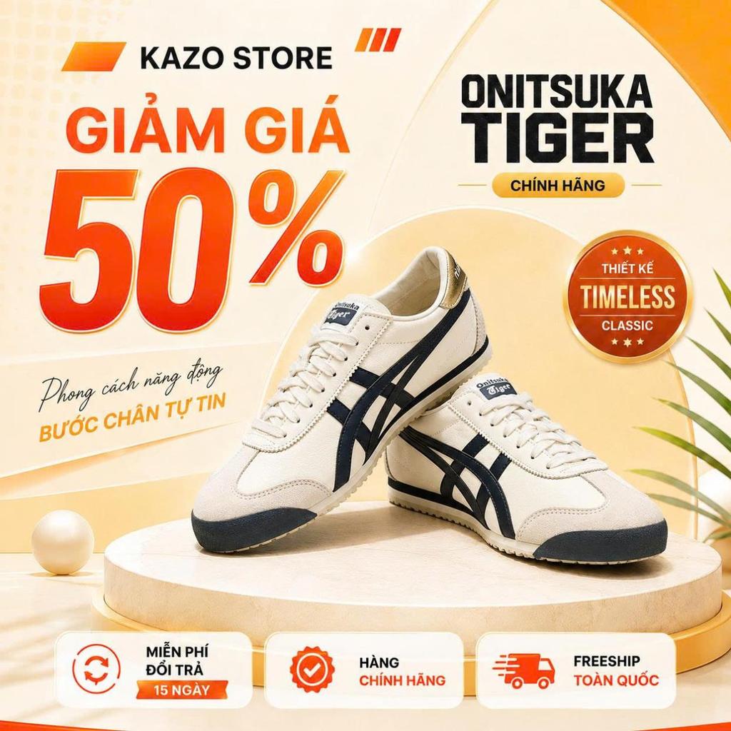 [KAZO - CHÍNH HÃNG]Giày Onitsuka Tiger Mexico 66 DL408-1659
