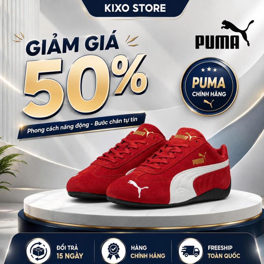 [KIXO - CHÍNH HÃNG] Giày Puma Speedcat OG 'Red White'