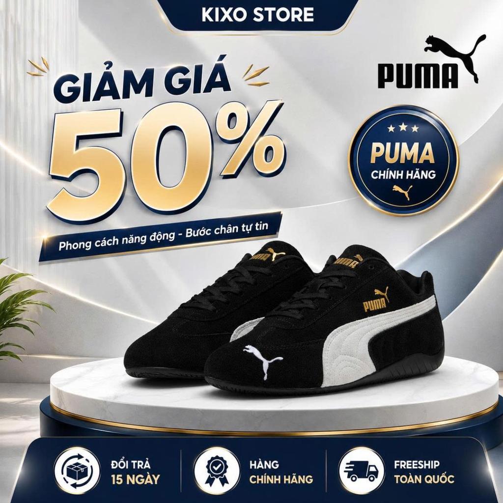 [KIXO - CHÍNH HÃNG] Giày Puma Speedcat OG 'Black White'