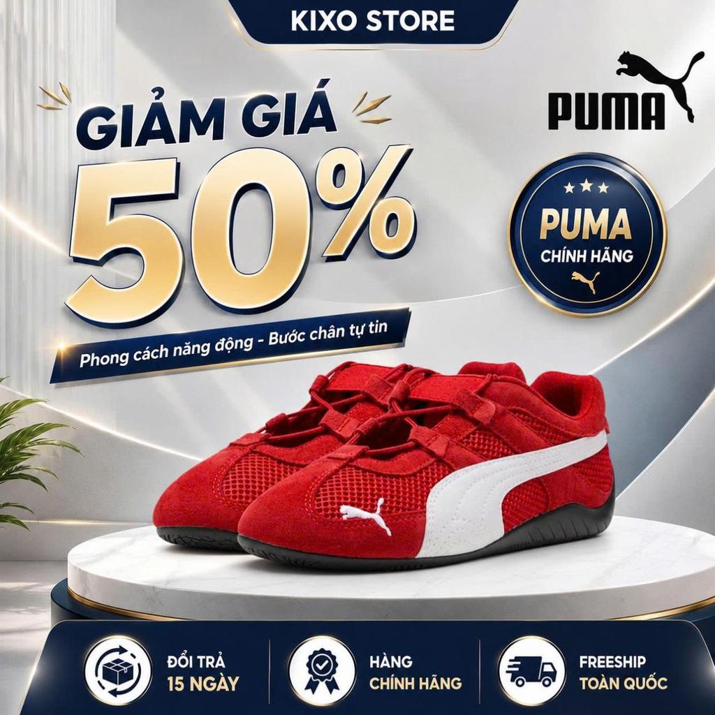 [KIXO - CHÍNH HÃNG] Giày Puma Speedcat OG Red White