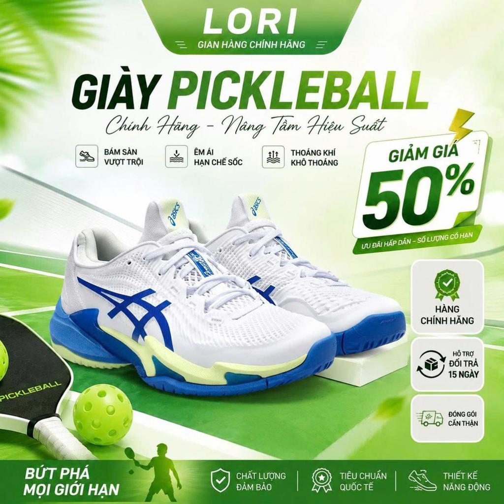 LORI STORE –  Giày Thể Thao Asics Court FF3 Womens 'White Blue'