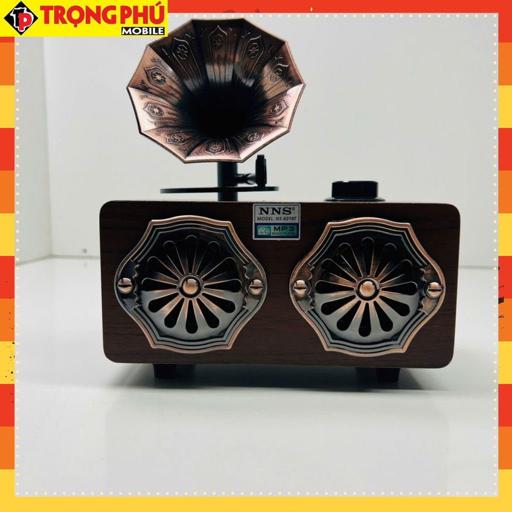Loa bluetooth gỗ cổ điển NS-801BT CH6