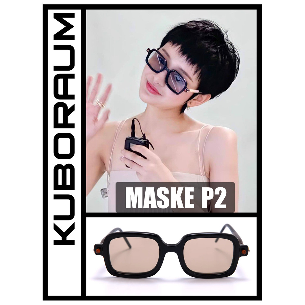 Gọng Kính Kuboraum Maske P2 nam nữ chống tia UV cao cấp hot trend