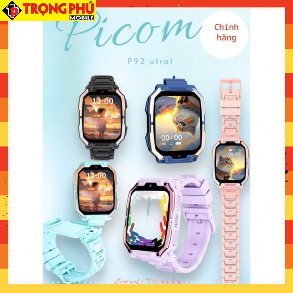 Đồng hồ định vị trẻ em Picom P92 Utral CH6