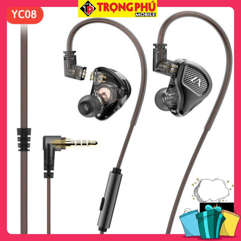 Tai nghe dây đầu tròn Wekome YC08 3.5 Bán nhanh