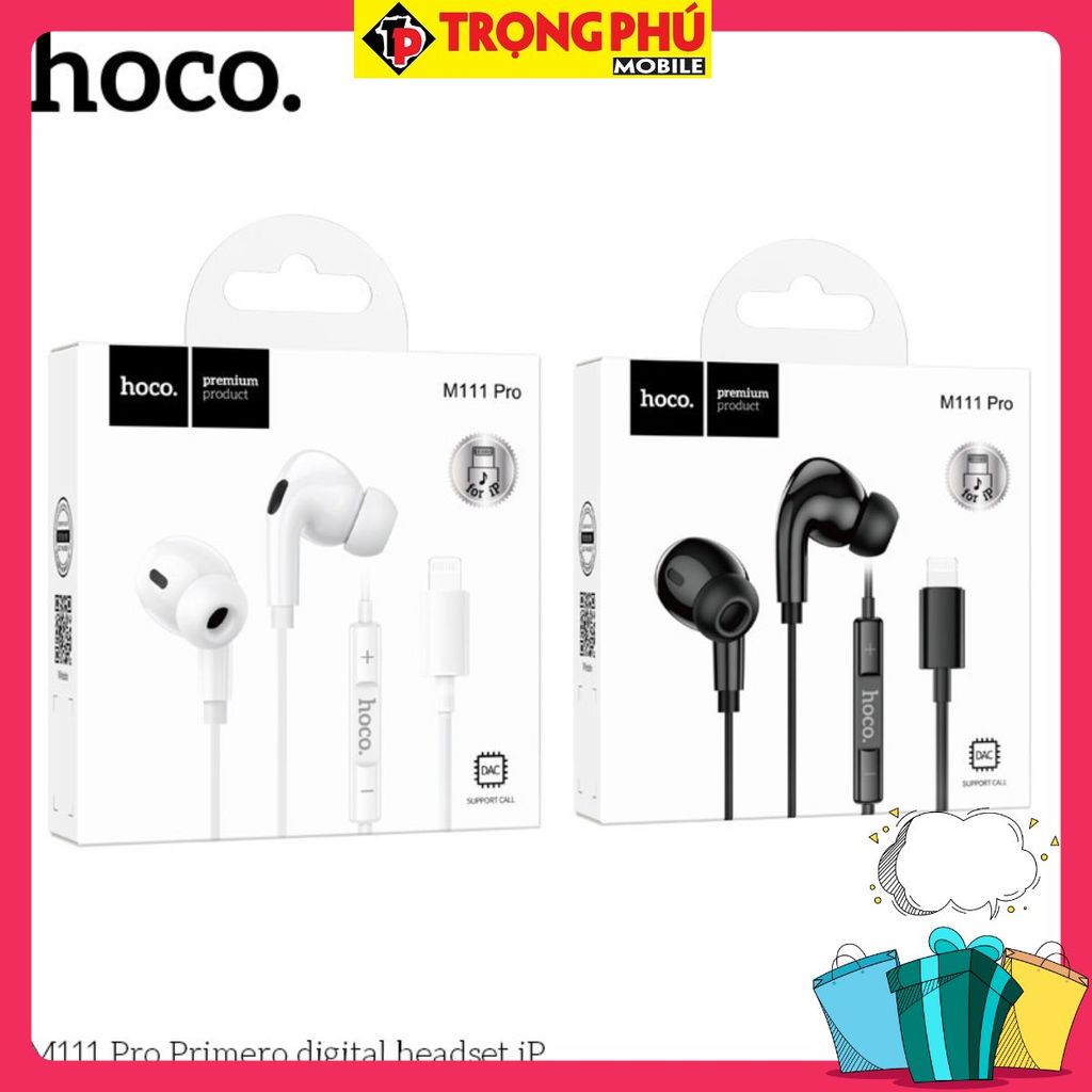 Tai nghe dây đầu Lighting Hoco M111 Pro Bán nhanh