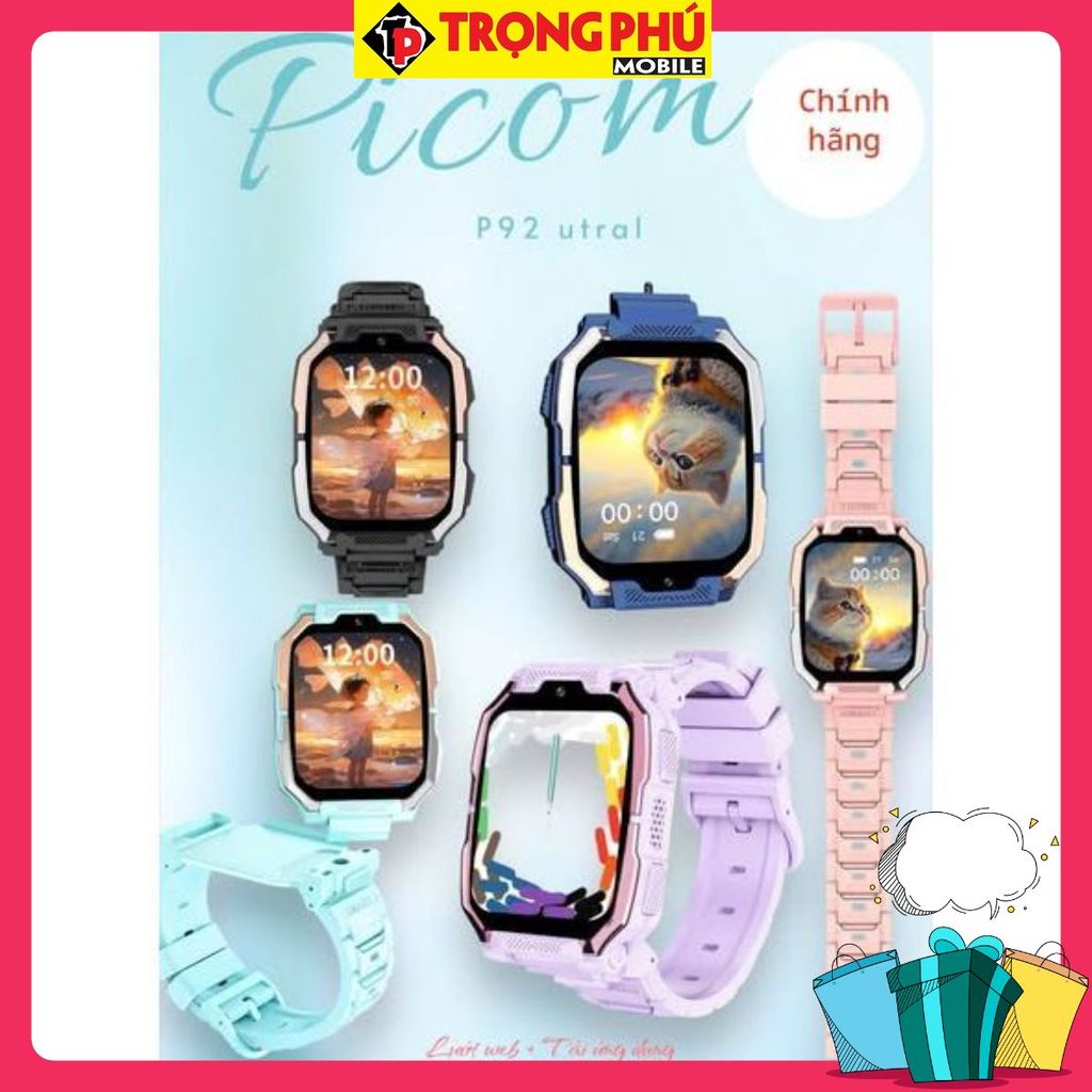 Đồng hồ định vị trẻ em Picom P92 Utral Bán nhanh