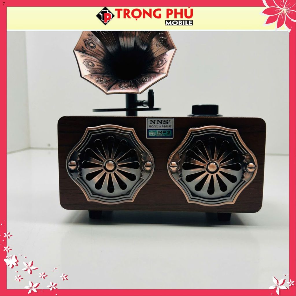 Loa bluetooth gỗ cổ điển NS-801BT