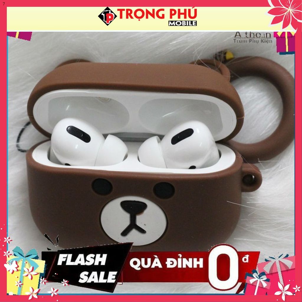 Ốp, Bao đựng cho tai nghe Airpod 2 Thú nhiều hình