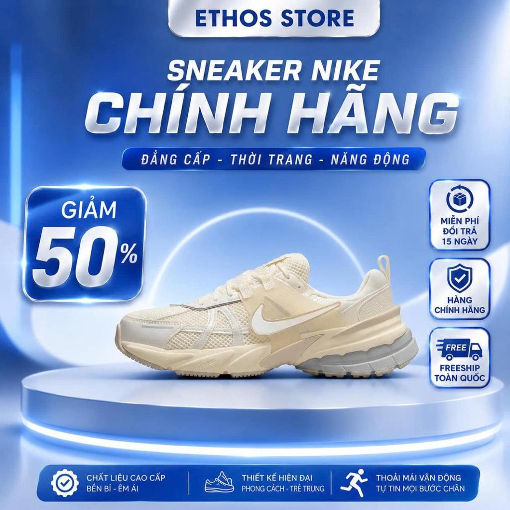 [ETHOS - CHÍNH HÃNG] Giày Nike Wmns V2K Run 'Metallic Silver'