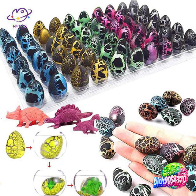 Hatching Eggs Khủng Long Sinh Nhắt Đồ chơi Tự Nhận Biết Cho Trẻ Em - 5 Cái