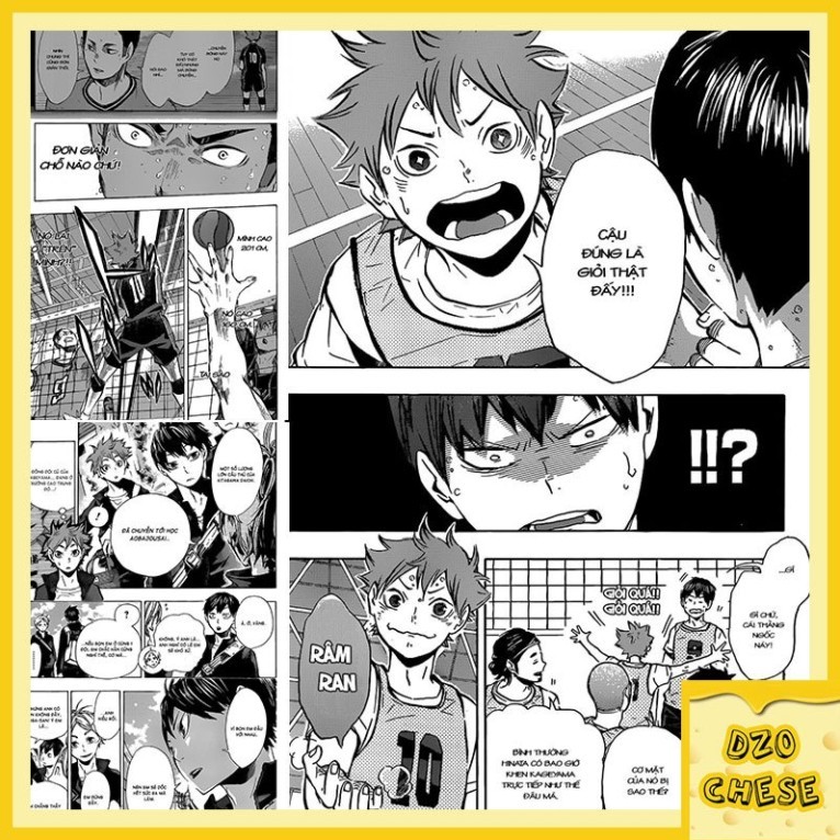 combo 100 giấy dán tường anime Haikyuu manga wall , tranh dán tường , poste
