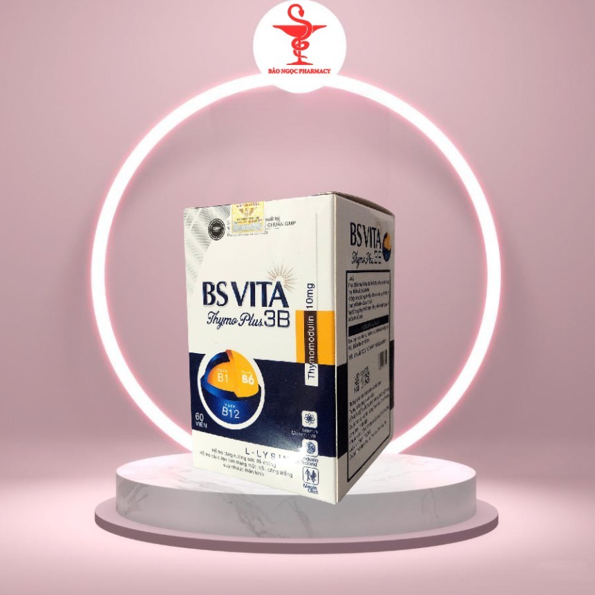 BS VITA Thymo Plus 3B - Thymomodulin 10mg Hỗ trợ tăng cường sức đề kháng giúp ăn ngủ ngon