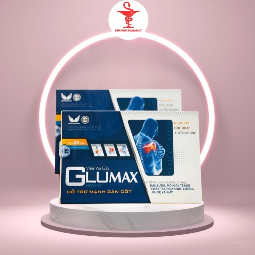 [HÀNG CHUẨN] Viên vai gáy GLUMAX - Hỗ trợ mạnh gân cốt