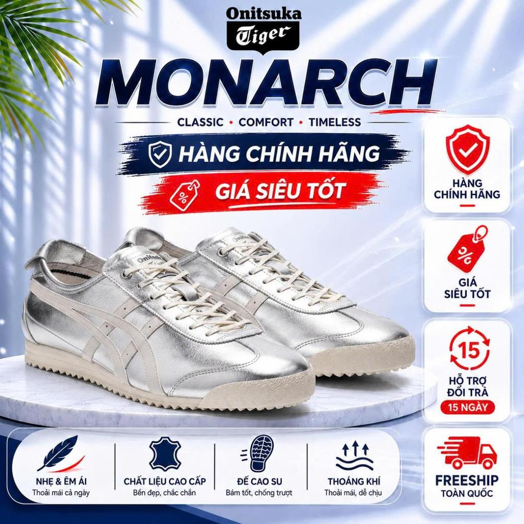 [MONARCH STORE]  Onitsuka Tiger baskets Mexico 66™ SD 'Pure Silver Cream