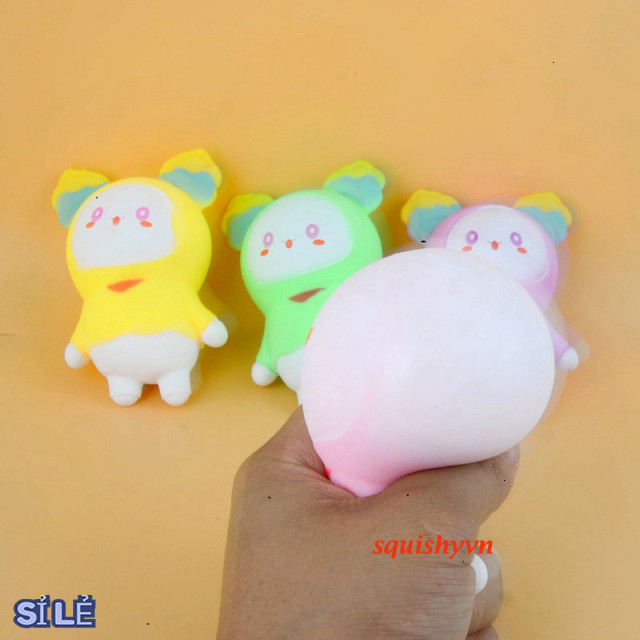 Đồ Chơi Xả Stress Squishy Molang Mềm Dẻo Mochi Cute Xua Tan Căng Thẳng Tâm Thể