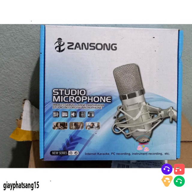 Waichang Bm900 Mic Thu Âm Livestream Công Tác Đa Năng Chuyên dụng cho livestream, mic thu âm Waichan