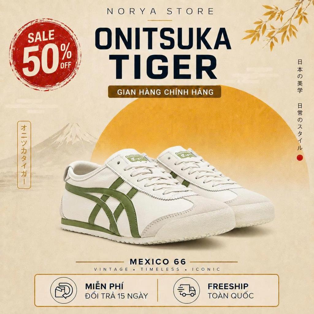 [NORYA - CHÍNH HÃNG]  Giày Onitsuka Tiger Mexico 66 SD ‘Birch Green’ 1183C015-201