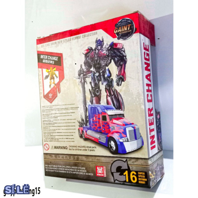 Robot Chơi Cầu Lưới Transformers Optimus Prime BMB YS01 An Toàn Cho Bé Cứng