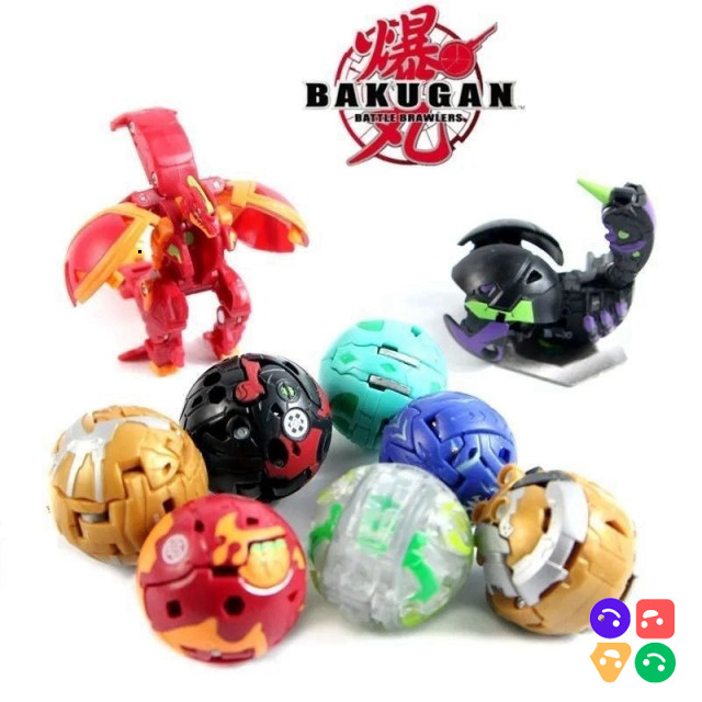 Bakugan Dragonoid Set Đồ Chơi Mô Hình Gấu Bakugan Phim Hài Hước
