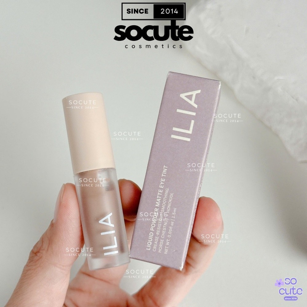 Phấn mắt dạng kem ILIA's Liquid Powder Chromatic Eye Tint - Cork Minisize