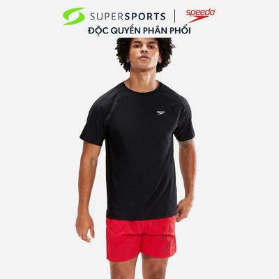 Áo Bơi Chống Nắng Nam Speedo Essentials - Đen - 8-0030250001