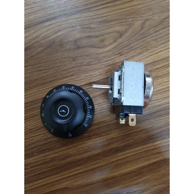 Bộ hẹn giờ cơ có chuông báo khi hết giờ, 16A - 220v, 0-60 phút và 0-90 phút cho Lò nướng,Tủ sấy
