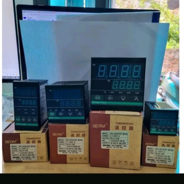 Đồng hồ điều khiển nhiệt độ Berm Rex CH102,CH402,CH702,CH902. Ngõ ra Relay và SSR