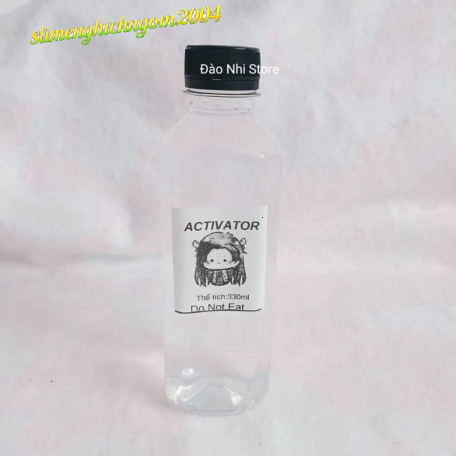 Dung dịch làm đông slime, Activator Slime → Không phù hợp với định dạng Dung dịch làm đông slime, Ac