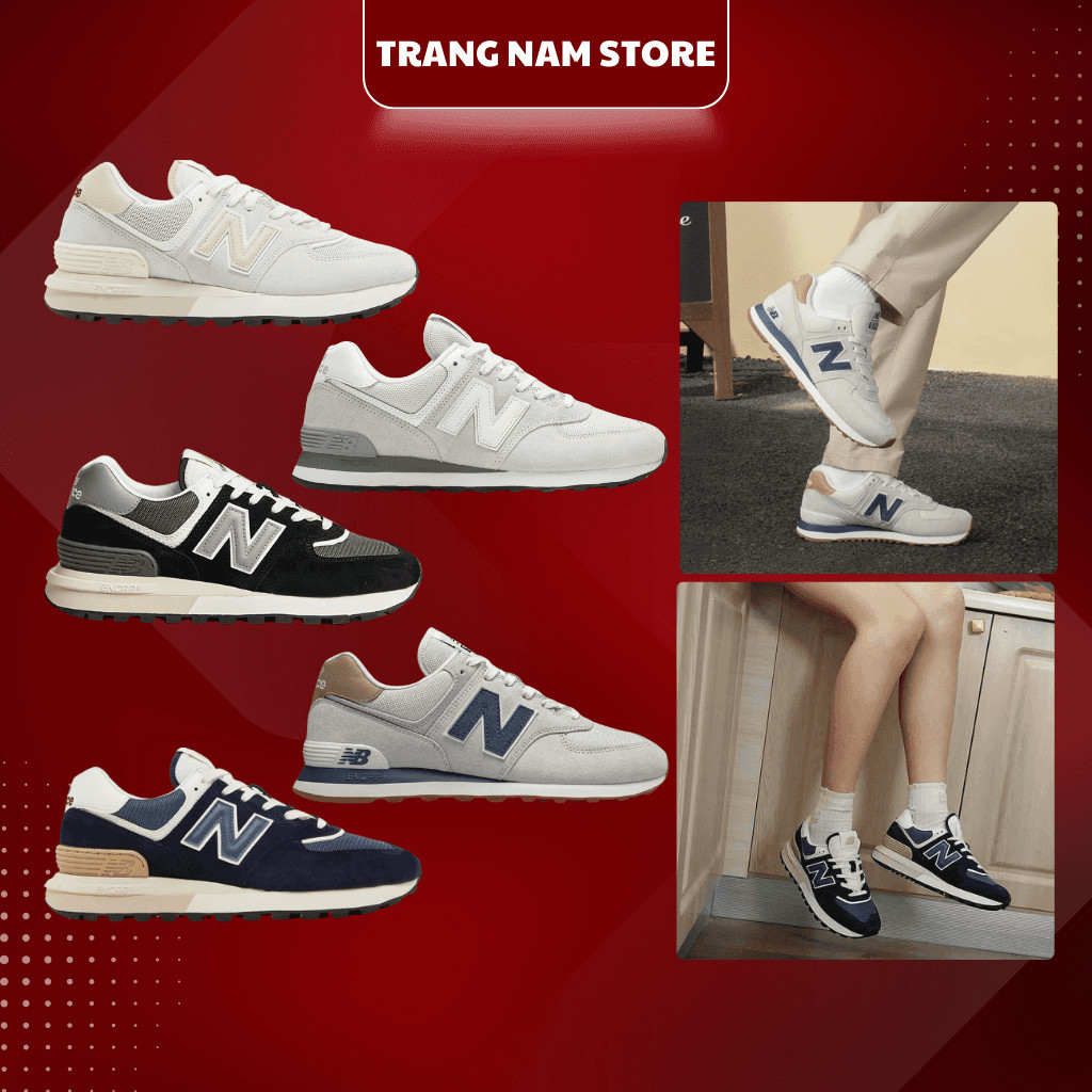 Giày Thể Thao Pewsii NB 574 Các Màu Hot Nam Nữ Siêu Nhẹ Đi Êm, Full Size Full Box.