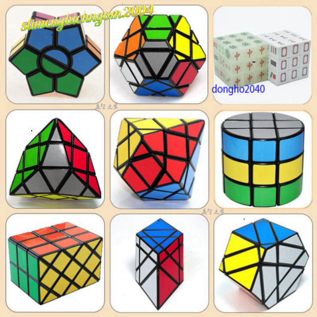 Bộ Sưu Tập Trực Tiếp Rubik MoYu Meilong 3x3 2x2 4x4 5x5 Tam Giác Skewb Square-1 Skewb Square Megamin