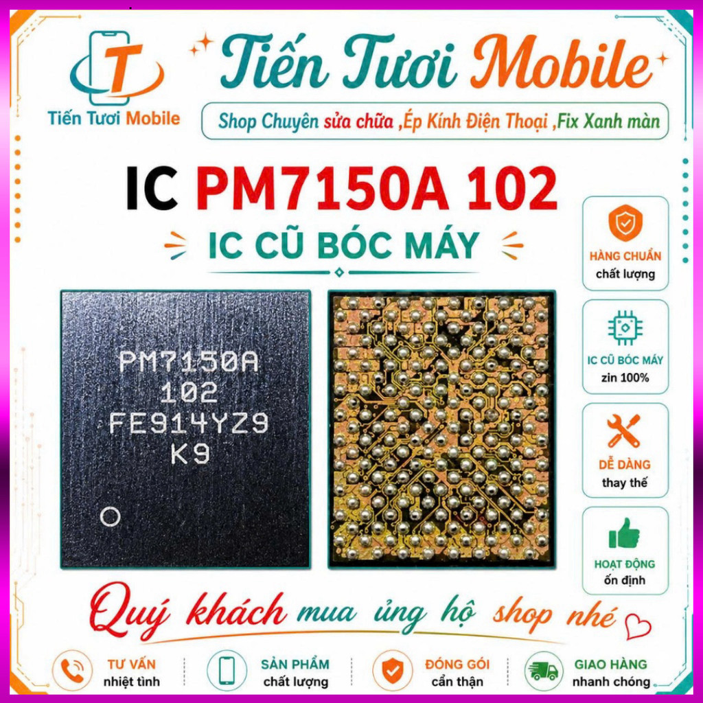 Ic PM7150A 102, Ic  bóc máy ,TTQ213