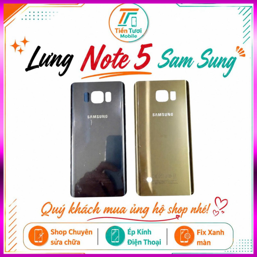 Nắp Lưng samsung Note 5,N920F ,TTQ213