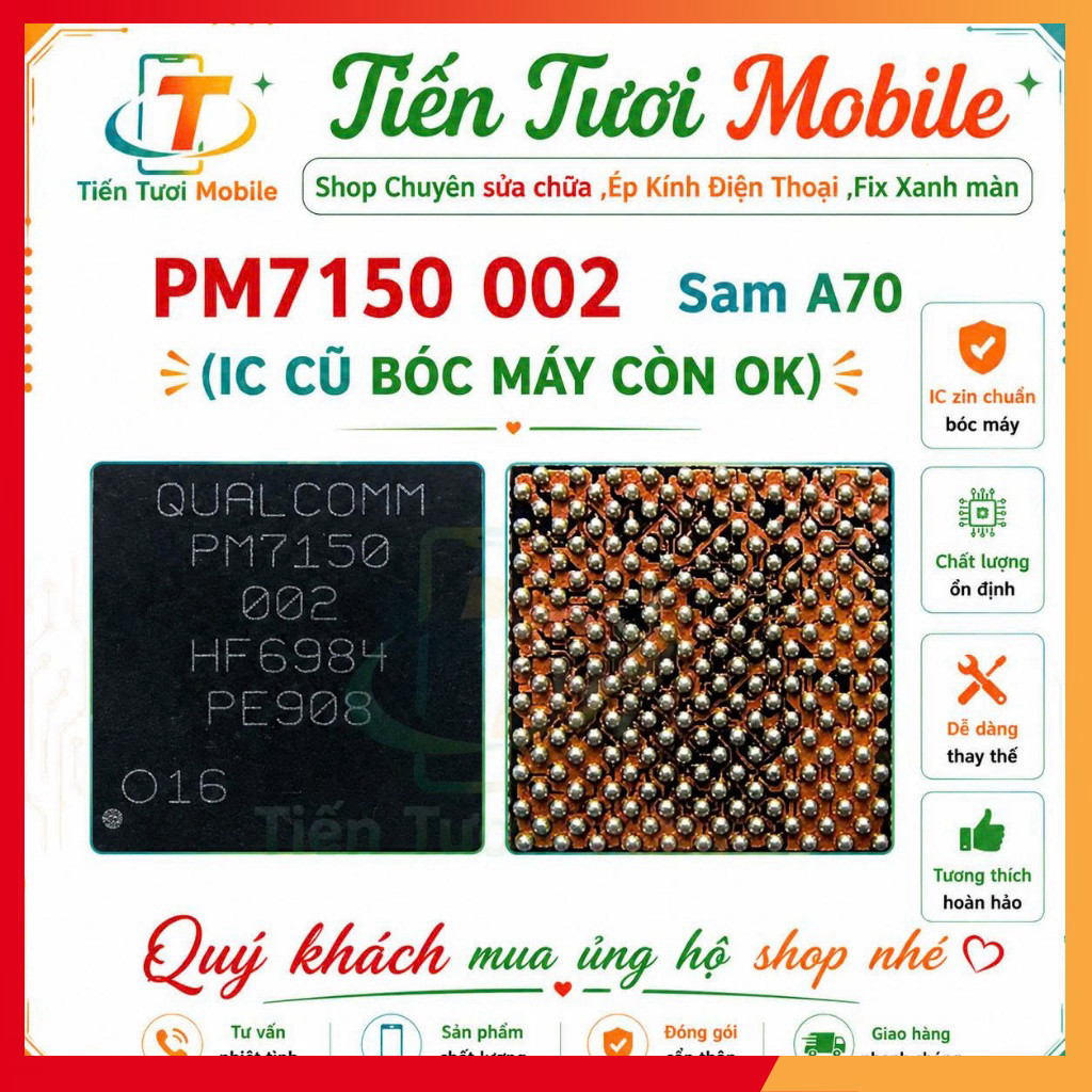IC PM7150 – IC Cũ Bóc Máy Samsung A70 /Minhtue333