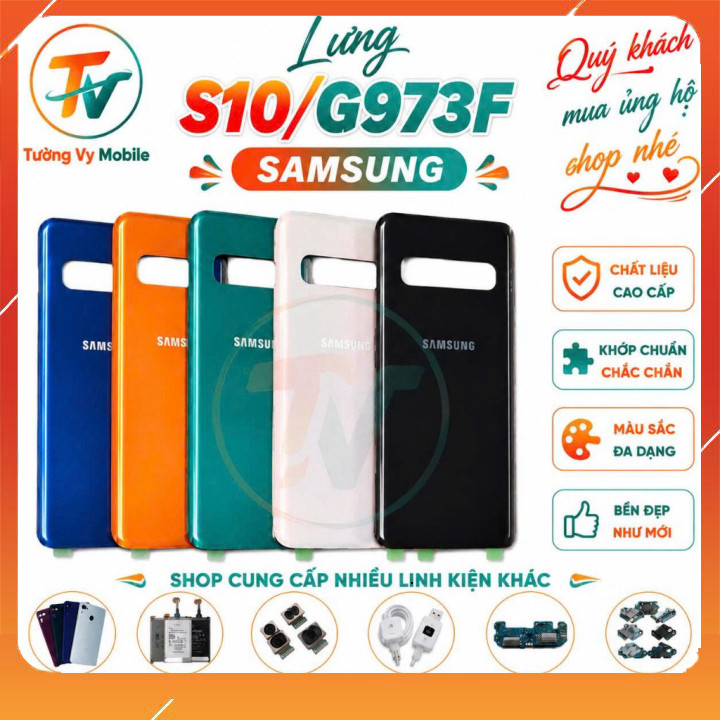 Lưng samsung S10/G973F ,video thật ,Tientuoi288
