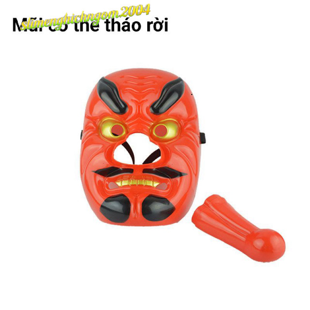 Mặt Nạ Halloween Tengu Thiên Cầu Gọn Đẹp Khỏe Cho Lễ Tết