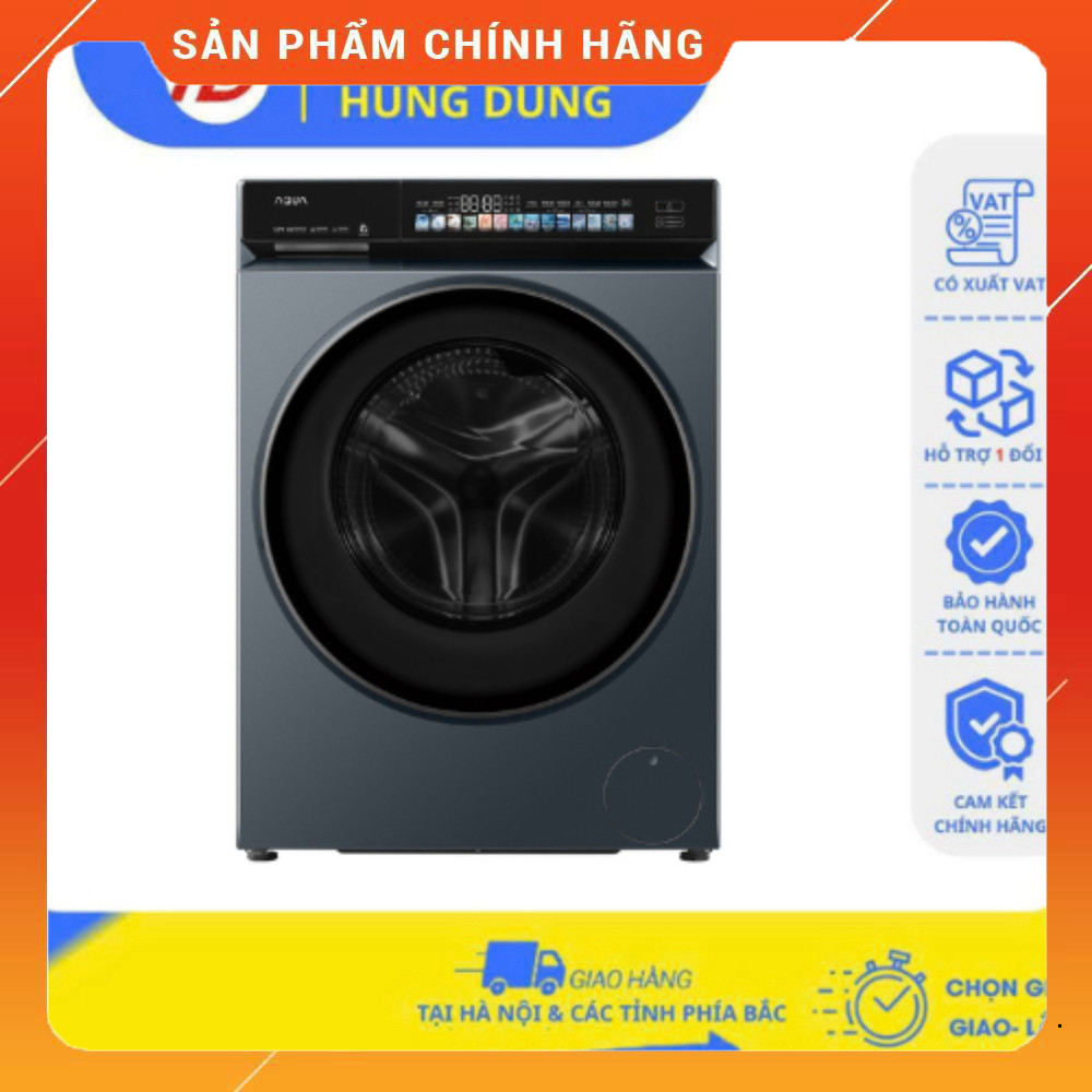 Sale Máy Giặt Aqua Inverter 12kg Tốc Giặt Nhanh Bền Bỉ Giữ Quá Trình Giặt Lên Kệ free