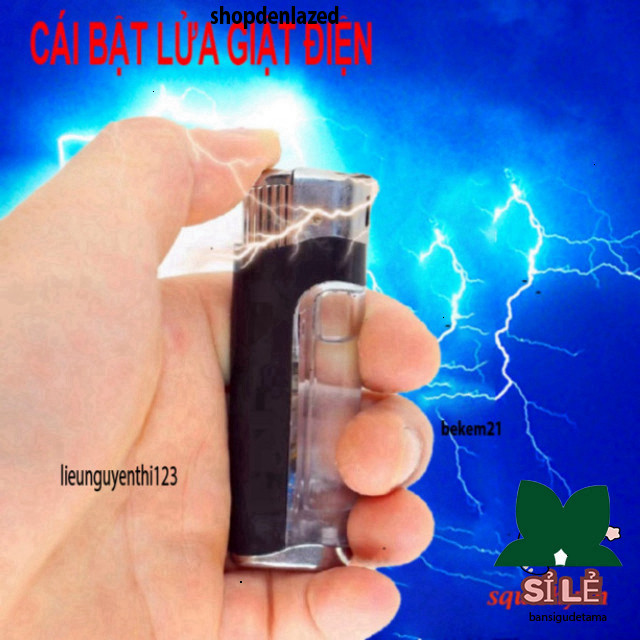 Cú Giật Bút Độc Lạ Bật Lửa Điện Công Cụ Chọc Ghẹo Cực Hài Hước