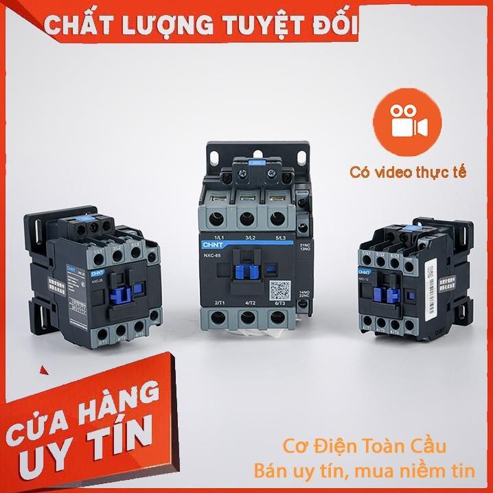 Khởi Động Từ Contactor CHiNT NXC-09 9A NXC-12 12A, NXC-18 18A, NXC-22 22A NXC-25 25A NXC-32 32A