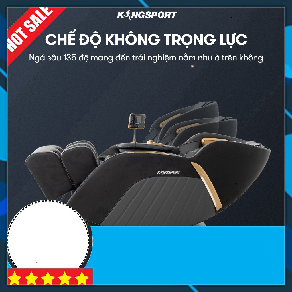 ib nhận khuyến mãi_ hàng  Ghế Massage KingSport G77 New Tích Hợp Điều Khiển Bằng Giọng Nói Màu Hiện 