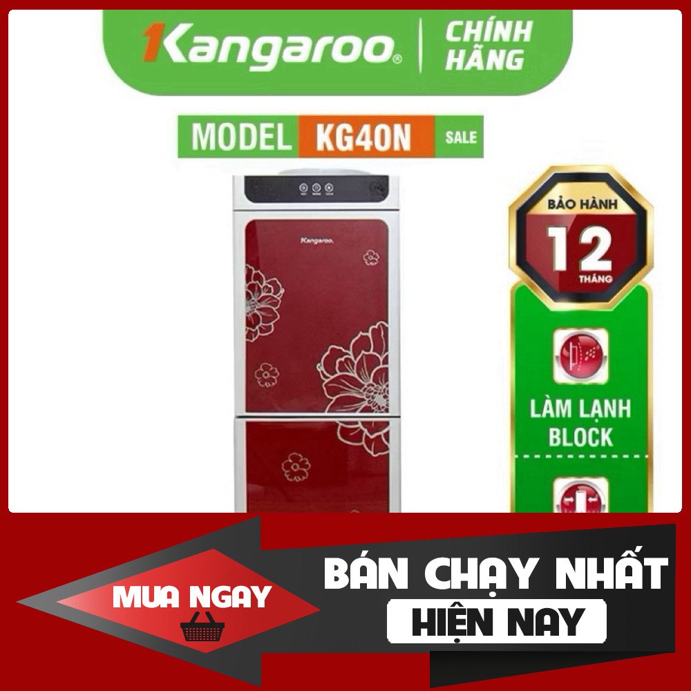 ib đặt nhanh ✔️ Cây nước nóng lạnh kangaroo kg40N bảo hành chính hãng 12 tháng   hàng mới 100% _giao