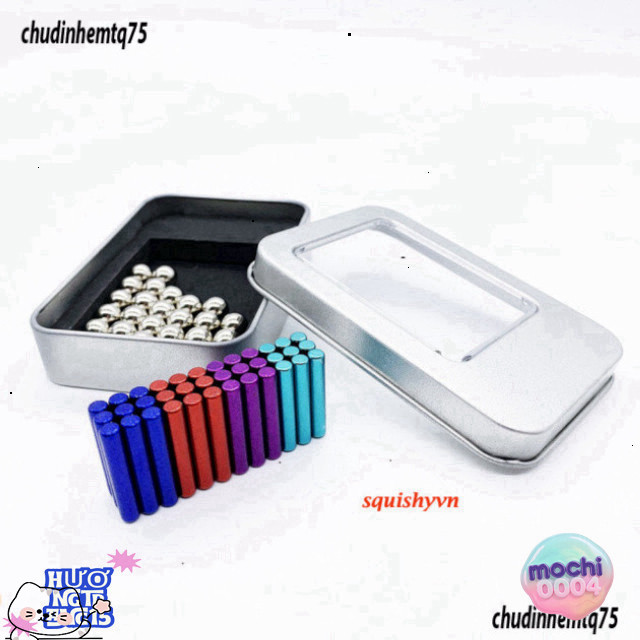 Bộ Ghép Hình Nam Châm 216 Chi Tiết Cho Bé Lắp Ráp An Toàn