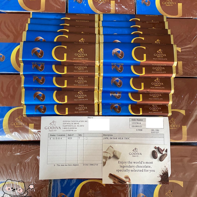 GODIVA Chocolate Bar 43g Đậm Mật Mịn Ngọt ## SOURCE PRESERVATION: Preserved brand: GODIVA Preserved 