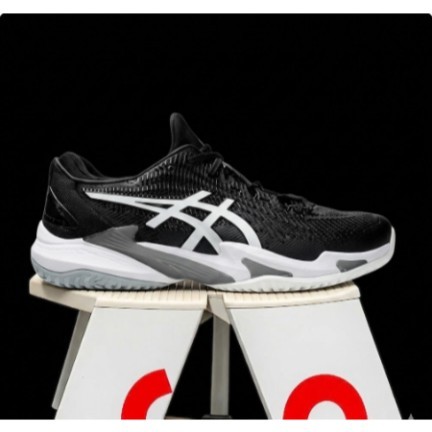 Giày Asics Court FF 3 OC 'Black White'