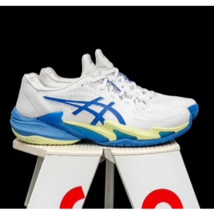 Giày Asics Court FF3 Womens 'White Blue'