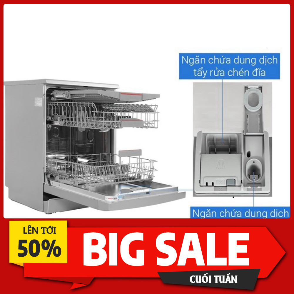 IB SHOP_ Máy rửa chén độc lập Bosch SMS4EMI06E  BA LAN _miễn phí ship