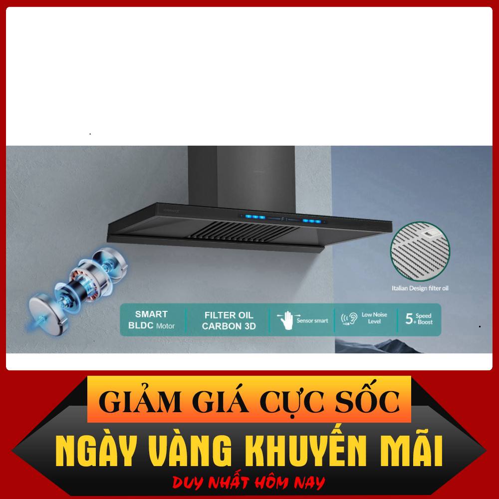 ib đặt hàng_ Máy hút mùi áp tường GrandX GX H70T81G(GX H70T81SG) Máy Hút Mùi Nhà Bếp Cao Cấp _hàng m