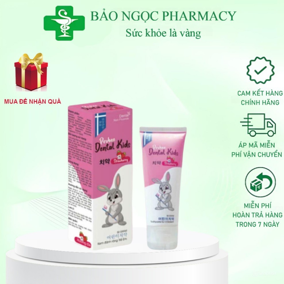 [HÀNG CHÍNH HÃNG] Kem đánh răng Probee Dental kids