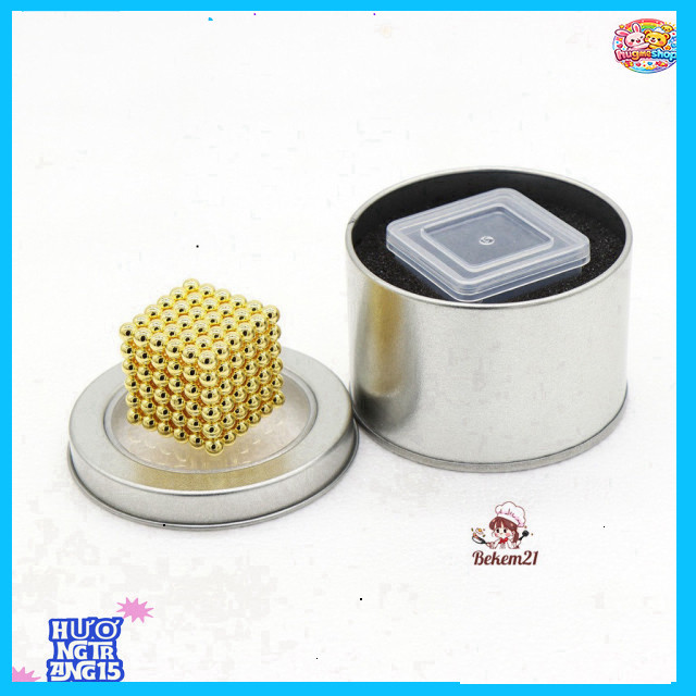 Nam Châm Bucky 216 Viên 216 Bola Nam Châm Sưu Tầm 6 Màu Sắc