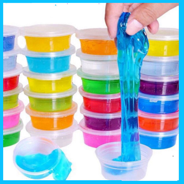 Đồ Chơi Slime 12 Hộp Slam Slime Chất Nhớt Cho Bé Hơi Ma Quái